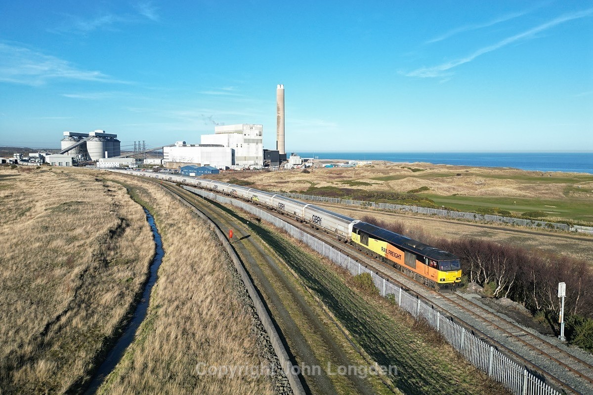 JL - 6.2.25 60047 6N87 Lynemouth PS - Tyne Dock CT, Lynemouth - Latest shots