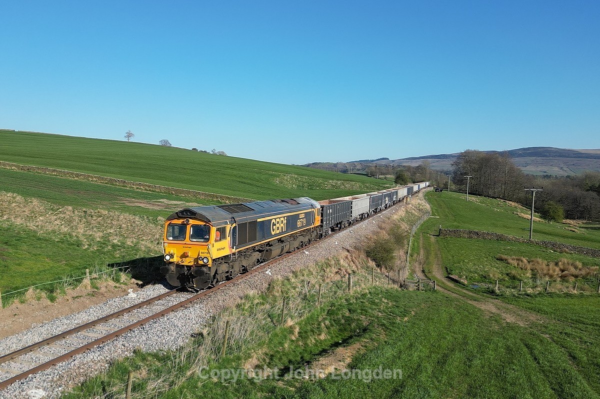 JL - 10.4.25 66719 6E87 Wellingborough - Rylstone, Brackenley Ln - Latest shots