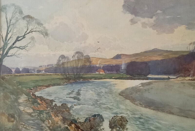 Tweed at Lindhope - Scottish Landscapes