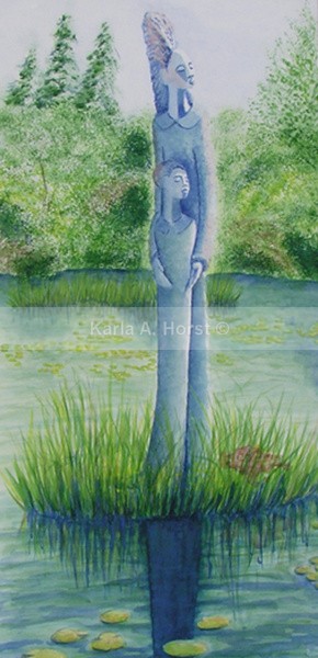 Mother and Child - Original Art