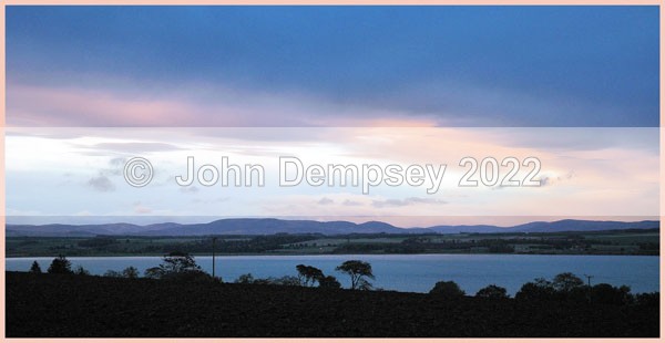 Autumn Evening Across the Basin - Places Around Montrose