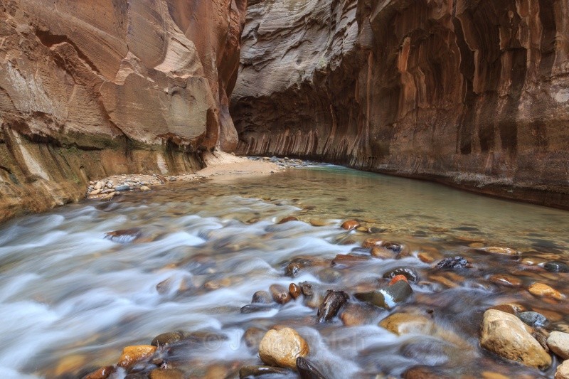 Deep in the Narrows - Utah