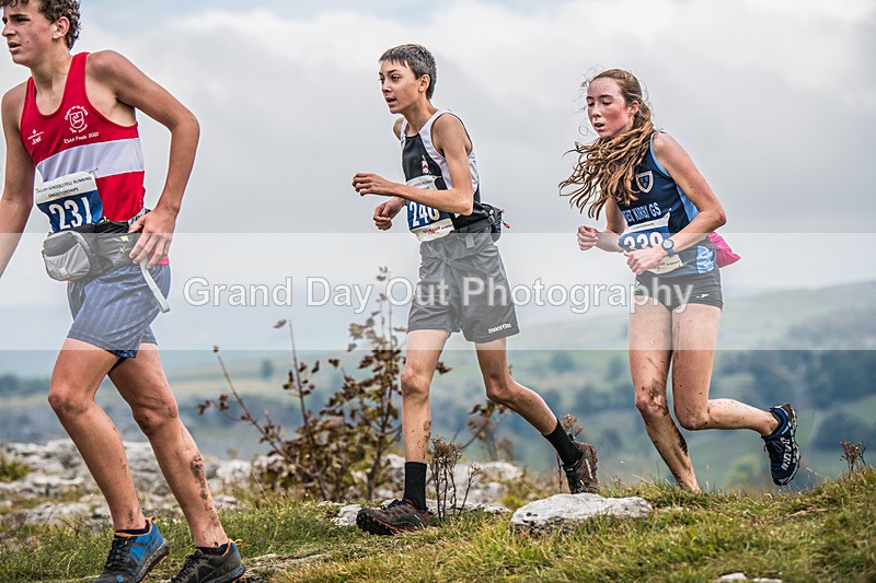 Year 10-11-92 - The English Schools Fell Running Championship Giggleswick Year 10-11 Sunday 6th October 2024