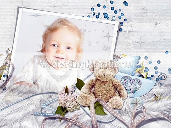 Baby Blue - Digital Art Images