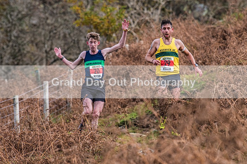 Stybarrow Dodd-696 - Kong Running Stybarrow Dodd Fell Race Saturday 4th November 2023