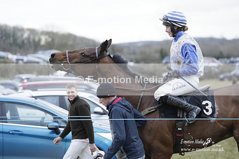 PtP 180323 1014 - Shelfield Park Races with Croome & West Warwickshire Hunt  18/03/23
