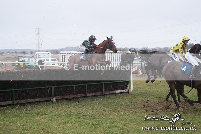 PtP 260125 749 - Cocklebarrow Point-to-Point racing with the Heythrop Hunt 26/01/25