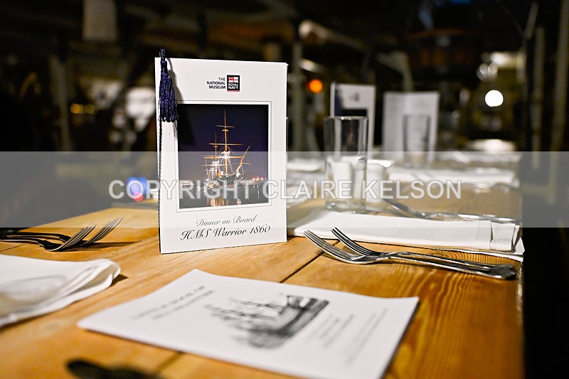 HMS PICKLE-5 - PICKLE NIGHT HMS WARRIOR 1860
