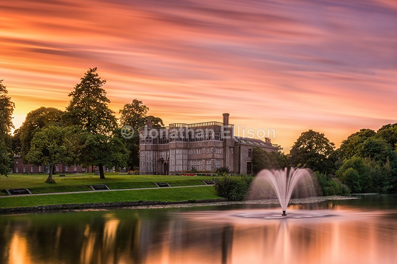 Astley Hall Sunset - Lancashire