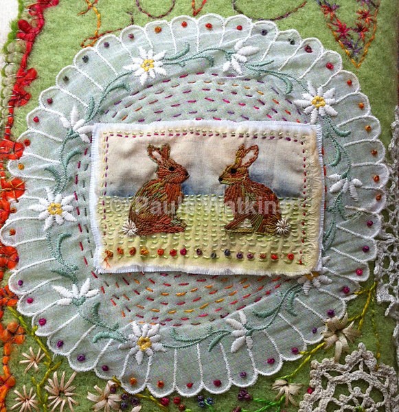  - Art made on Vintage Blankets