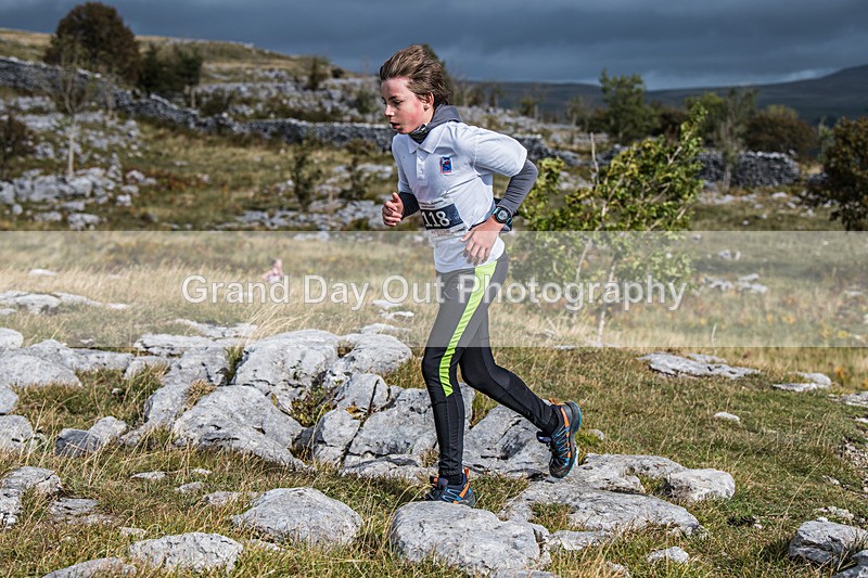 ESFRC Year 8-9-136 - English Schools Fell Running Championships Year 8-9 Giggleswick Saturday 1st October 2022