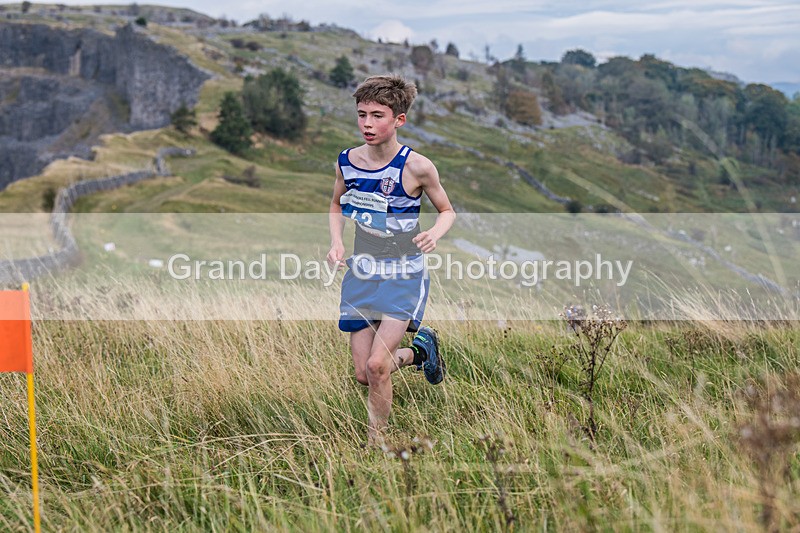 Year 7-111 - The English Schools Fell Running Championship Giggleswick Year 7 Sunday 6th October 2024