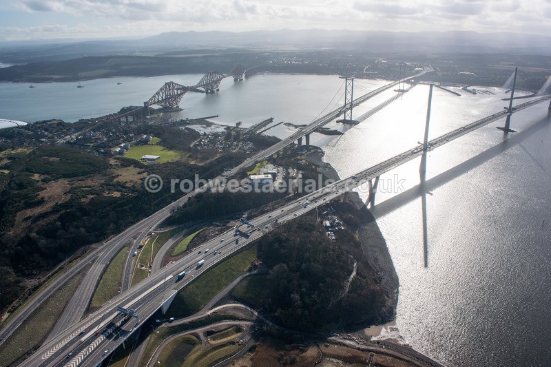A00728B River Forth Bridges 22-02-2018 - Settlements, infrastructure and attractions