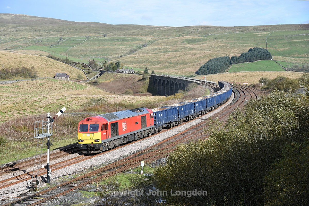 JL - 15.10.18 60039 6E97 Kirkby Thore - Drax, Garsdale - Garsdale - 'Chicken Shed'