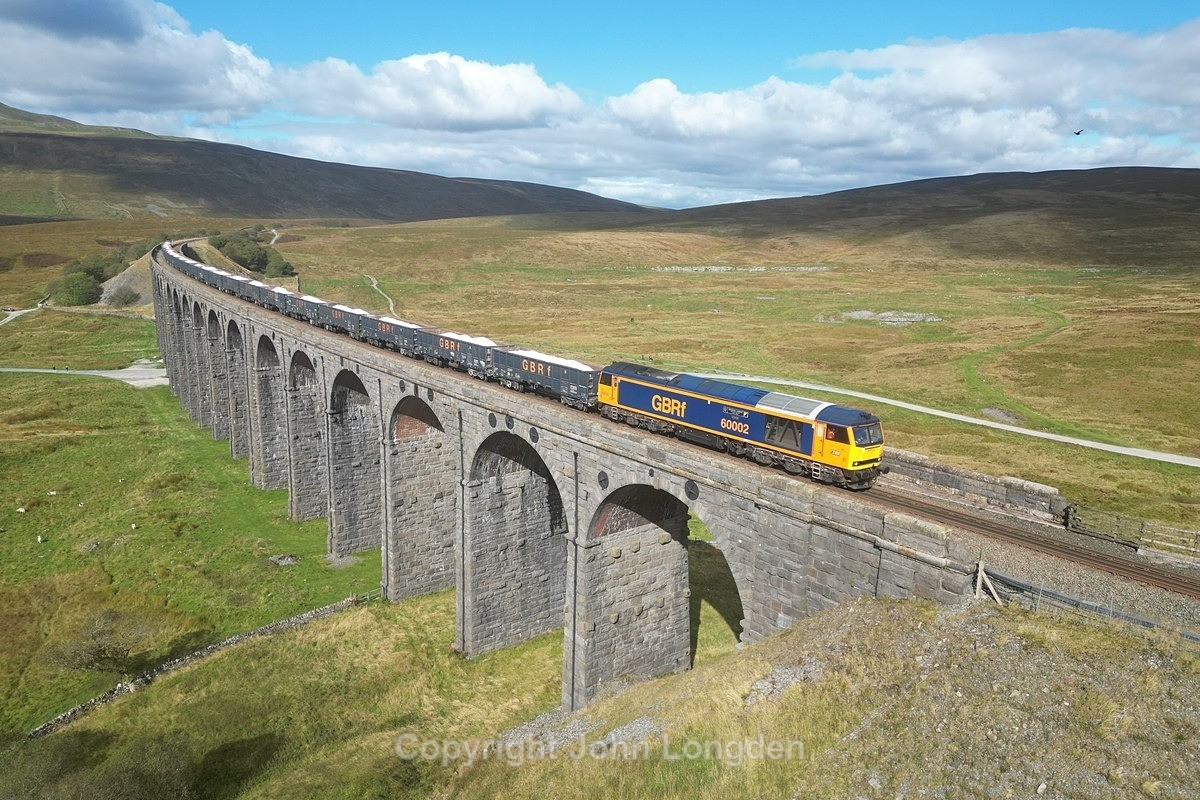 JL - 27.9.24 60002 6F69 Ribblehead - Tuebrook, Ribblehead Viaduct - Latest shots