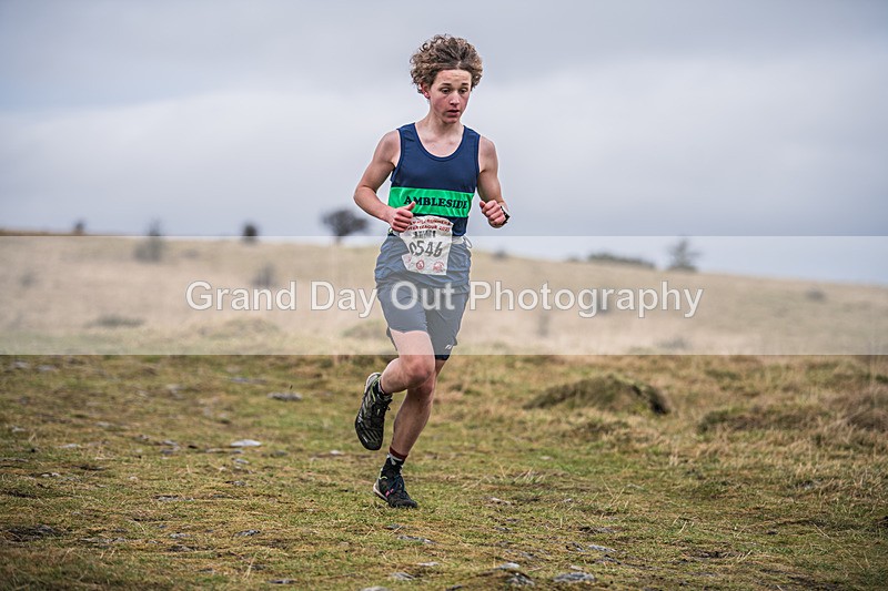 Cunswick U15  U17-151 - Kendal Winter League Cunswick Scar Junior Under 15 & 17 Fell Races Sunday 26th January 2025