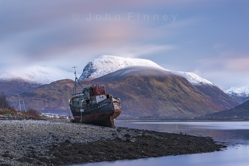 Ben Nevis Shipwreck at Dusk - Scotland (New images).