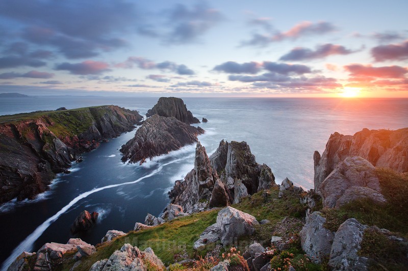 Summer Sunset at Malin Head - Ireland by Day