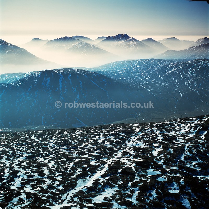 aerial pictures of Scotland Scotlands mountains hills moors highlands