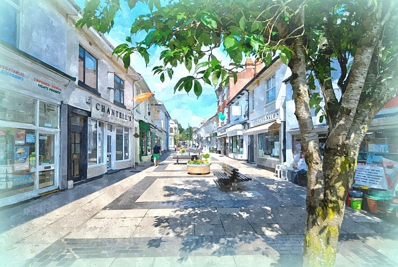 St Marychurch Precinct Misty effect - Torquay See separate galleries for Cockington, Meadfoot and Anstey's Cove