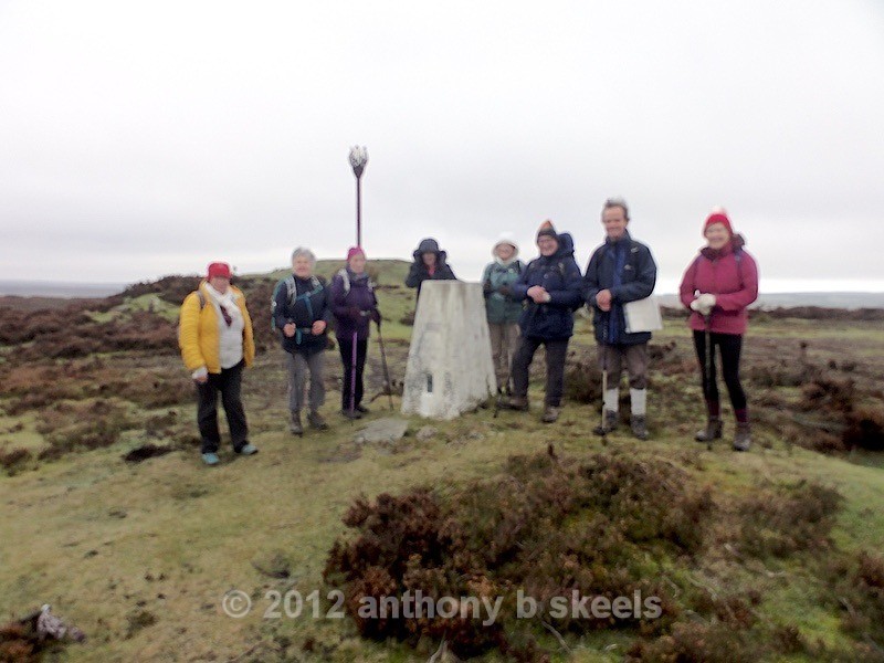 103 At the Beacon in a cold wind - York Minster Walkers Collection 2024