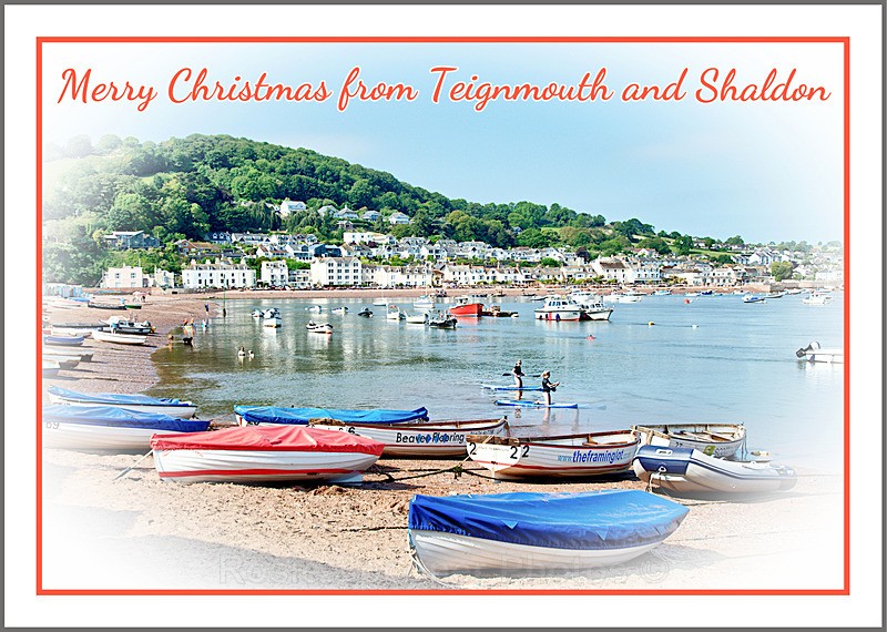 TS84 -  Teignmouth - XMAS CARDS Teignmouth and Shaldon
