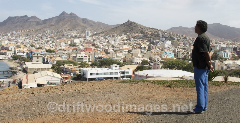 Cape Verde Islands man and town - Cape Verde Islands