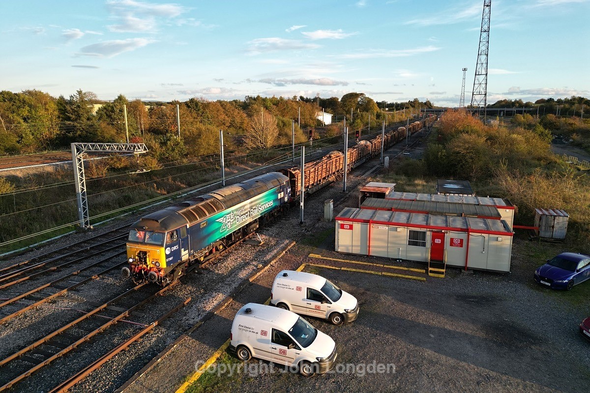 JL - 12.10.24 1Z99 57307 failed 6J37, Carlisle Yard - Latest shots