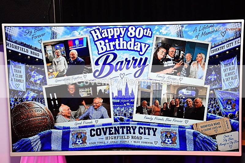 BAZ-435 - Bazza's 80th Birthday