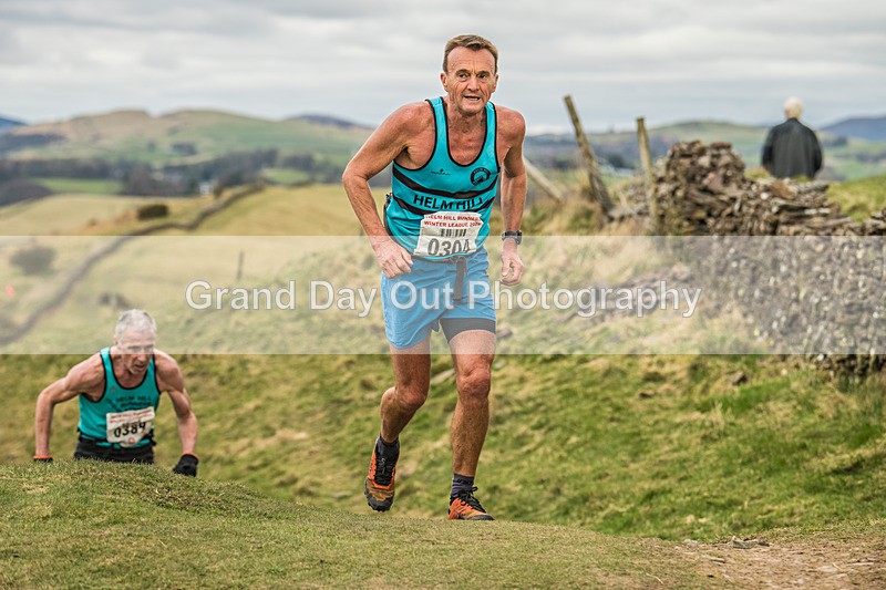 Helm Hill -805 - Kendal Winter League Helm Hill Fell Races (Under 13/15/17 & Seniors) Sunday 16th March 2025