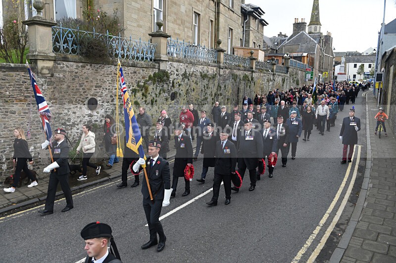 14 - Remembrance Sunday in Selkirk 2024