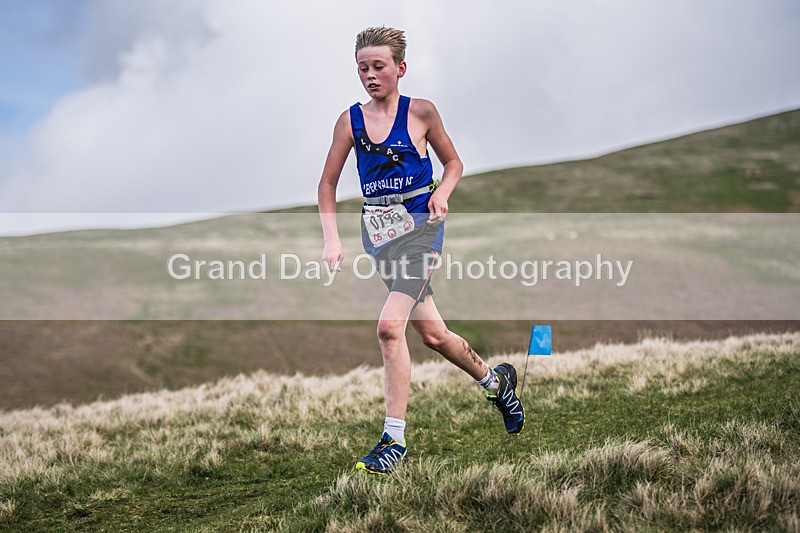 Arant Haw Juniors-162 - Kendal Winter League Arant Haw (Junior Races) Sunday 14th April 2024