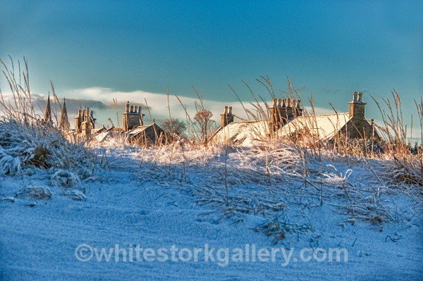 Rooftops - January - Nairn, Scottish Highlands - Zero Miles