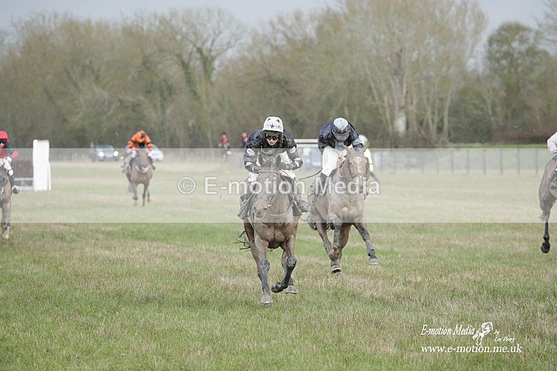 PtP 180323 1254 - Shelfield Park Races with Croome & West Warwickshire Hunt  18/03/23