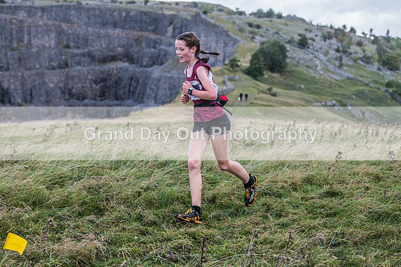 ESFRC Year 7-25 - English Schools Fell Running Championships Year 7 Giggleswick Saturday 1st October 2022