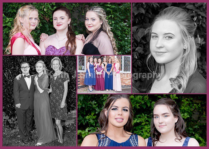 A4 5 images - Katie Doyle and friends Pre Prom