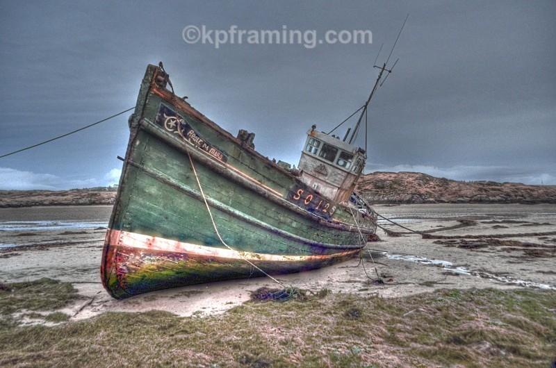realt na mara  forward port quarter - local fishing boats of donegal