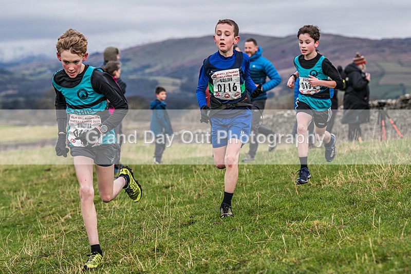 Cunswick U13-88 - Kendal Winter League Cunswick Scar Junior Under 13 Fell Race Sunday 26th January 2025