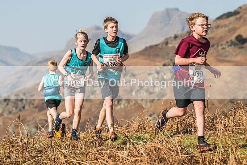 Elterwater-96 - Kendal Winter League Elterwater Under 13 Fell Race Sunday 9th March 2025