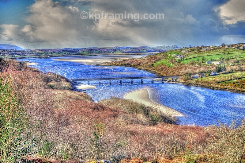The Gweebarra bridge 4 - villages , piers, light houses, donegal beaches ,