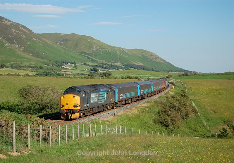JL - 30.6.15 37606 & 37409 2C47 17.31 Barrow - Carlisle, Holmegate - Cumbrian Coast (north to south)