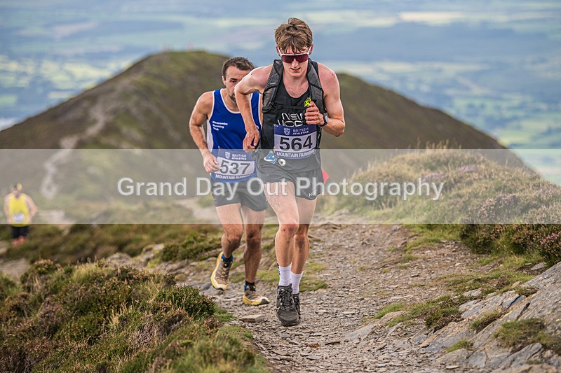 Uphill Only-143 - British Athletics Off Road Running Championships Senior Uphill Only Trial - Skiddaw Friday 15th Augu