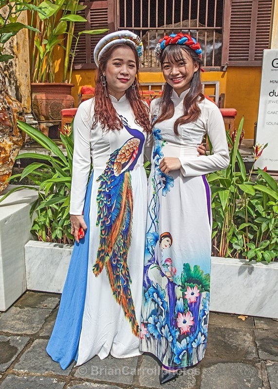 IMG_6056 Ao Dai Traditional wedding costumes, Hoi An, Vietnam - Vietnam