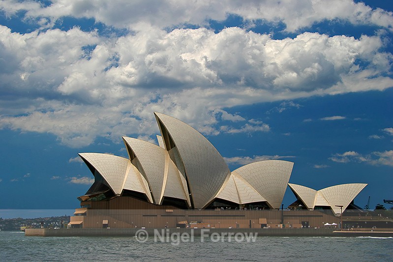 Sydney Opera House viewed from across Sydney Cove - Australia