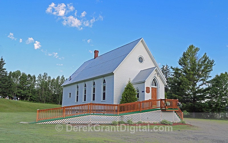 Wirral United Baptist Church Petersville Parish Queens County NB - Churches of New Brunswick