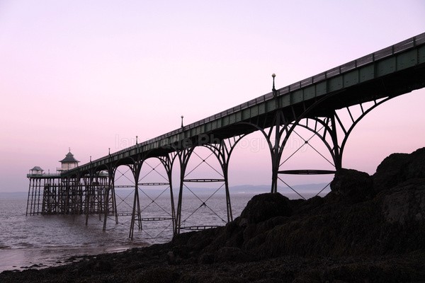Clevedon Pier at sunrise __S191 - Somerset landscape Photography