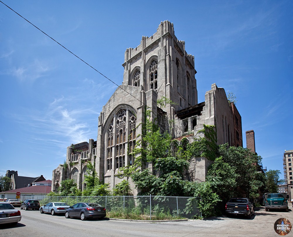 Gary, Indiana | City Methodist Church Exterior A - Gary, Indiana