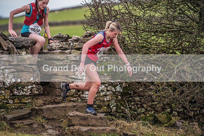 Cunswick U15  U17-63 - Kendal Winter League Cunswick Scar Junior Under 15 & 17 Fell Races Sunday 26th January 2025