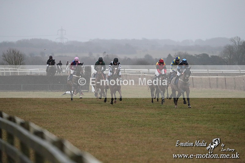PtP 260125 254 - Cocklebarrow Point-to-Point racing with the Heythrop Hunt 26/01/25