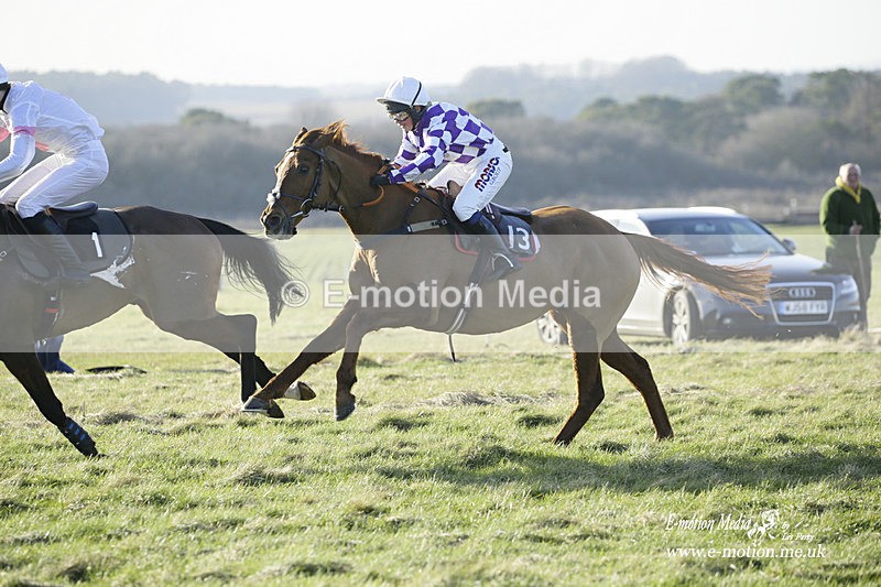 PtP 270222 535 - South & West Wilts Point-to-Point Larkhill 27/02/22